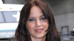 Woman close-up Actress brunettes jennifer lawrence