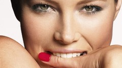 Woman close-up Actress models