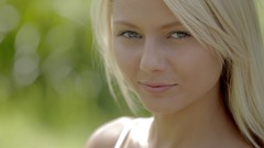 Woman close-up blondes green eyes models pornstars X-Art 
