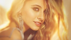 Woman close-up blondes models