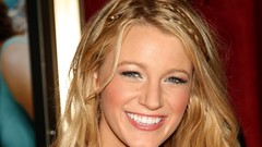 Woman close-up blondes smiling blake lively portraits