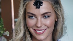 Woman close-up blondes smiling dec jennifer hawkins