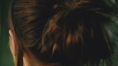 Woman close-up brunettes