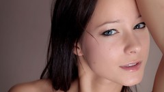 Woman close-up brunettes Femjoy magazine Kristina Uhrinova