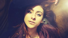 Woman close-up brunettes models