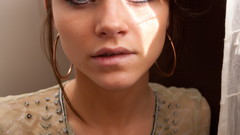 Woman close-up Cameron Intima