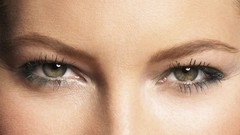 Woman close-up eyes Actress