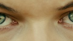 Woman close-up eyes Resident