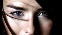 Woman close-up faces