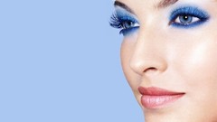 Woman close-up faces