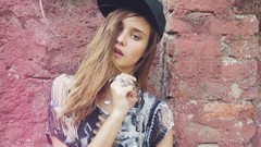 Woman close-up faces