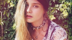 Woman close-up faces