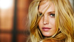 Woman close-up faces blondes erin heatherton