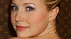 Woman close-up faces blondes Sarah Chalke