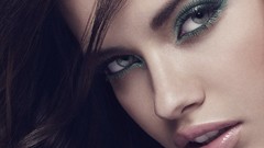 Woman close-up faces brazilian models adriana lima Victorias 