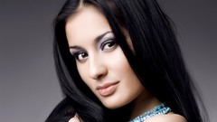 Woman close-up faces brunettes