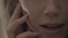 Woman close-up faces brunettes models Krystal Boyd