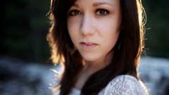 Woman close-up faces brunettes Taylor McCutchan