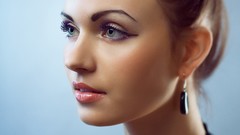 Woman close-up faces models