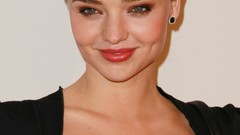 Woman close-up fashion stills brunettes models miranda kerr 