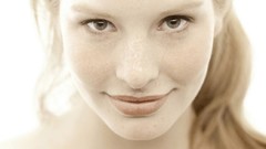 Woman close-up gingers