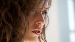 Woman close-up lips faces brunettes malena morgan