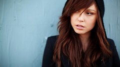 Woman close-up lips hats faces brunettes open mouth Taylor 