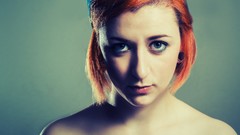 Woman close-up models