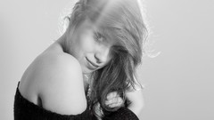 Woman close-up models