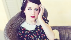 Woman close-up models