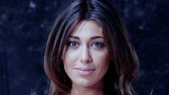 Woman close-up models brown