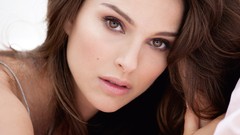 Woman close-up Natalie Portman faces brunettes