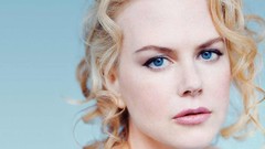 Woman close-up Nicole Kidman Actress blondes blue eyes redheads