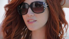 Woman close-up redheads models
