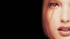 Woman close-up redheads singers