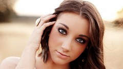 Woman close-up rings faces sunlight brunettes Taylor McCutchan