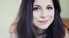 Woman close-up source faces brunettes singers lena meyer-landrut