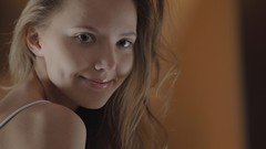 Woman clover faces blondes lingerie models panties thong 