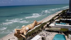 Woman coast bikini Jordan