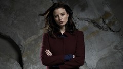 Woman coat Actress brunettes TV series continuum rachel nichols 