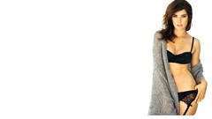 Woman cobie smulders lingerie brunettes