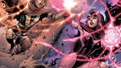 Woman comics artwork marvel comics scarlet witch comics girls 