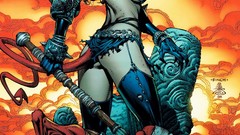 Woman comics demons superheroes