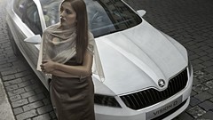 Woman concept art Škoda Skoda Vision D