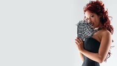 Woman corset models redheads Bianca Beauchamp