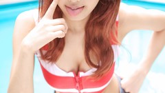 Woman cosplay asians