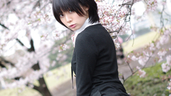 Woman cosplay ass Japanese