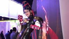 Woman cosplay bayonetta E3