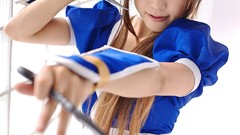 Woman cosplay Dead Or