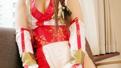 Woman cosplay Dead Or